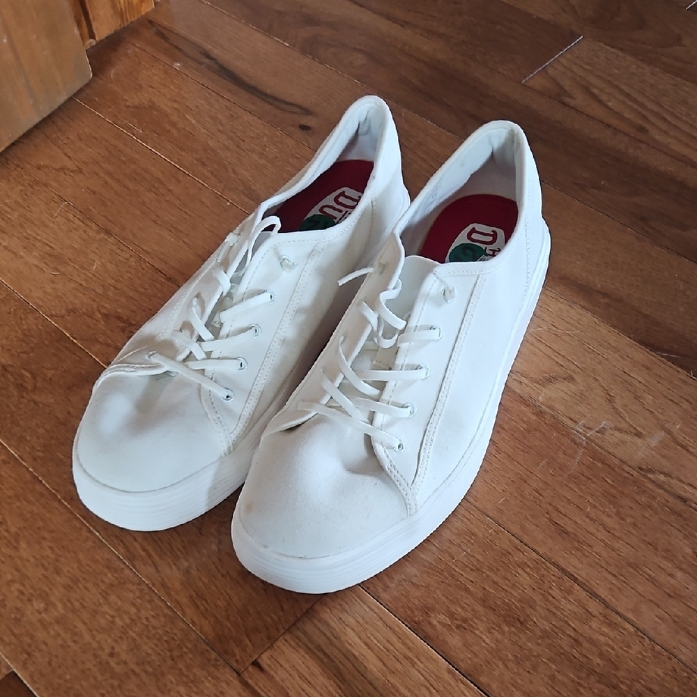 Hey Dude White Loafers
